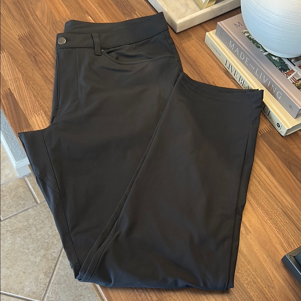 Lululemon Athletica Charcoal ABC Pants size 33x32